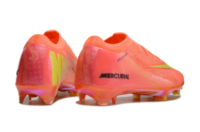 Nike Air Zoom Mercurial Vapor 15 Elite FG Firm Ground Soccer Cleats - Red/Yellow/Black