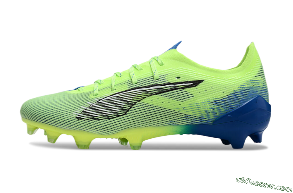 Puma Ultra Ultimate FG Firm Ground Soccer Cleats - Yellow/White/Blue 2