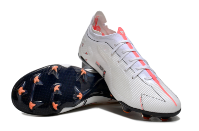 Puma Future Ultimate FG Firm Ground Soccer Cleats - White/Pink/Black