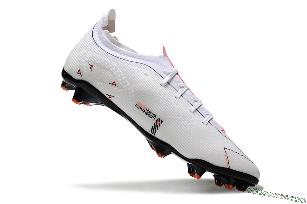 Puma Future Ultimate FG Firm Ground Soccer Cleats - White/Pink/Black 4