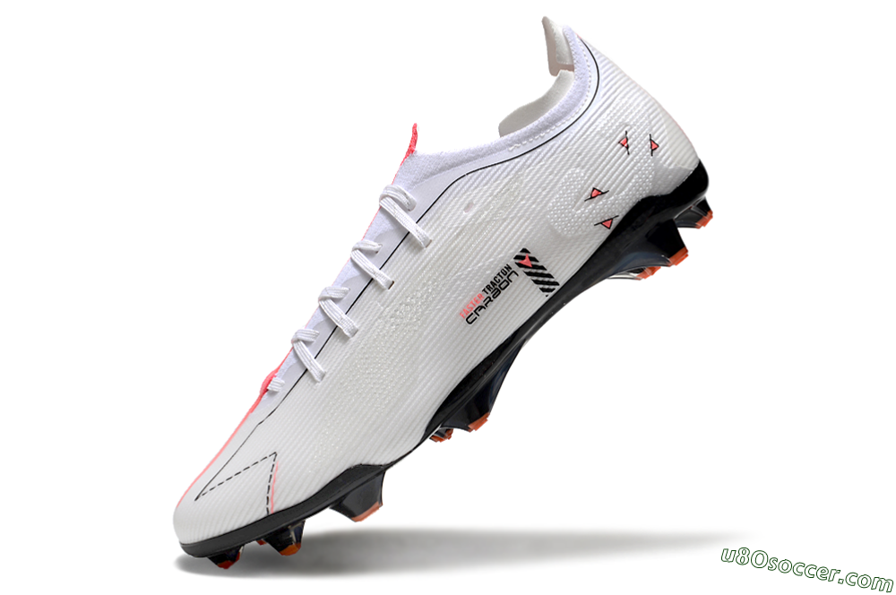 Puma Future Ultimate FG Firm Ground Soccer Cleats - White/Pink/Black 5