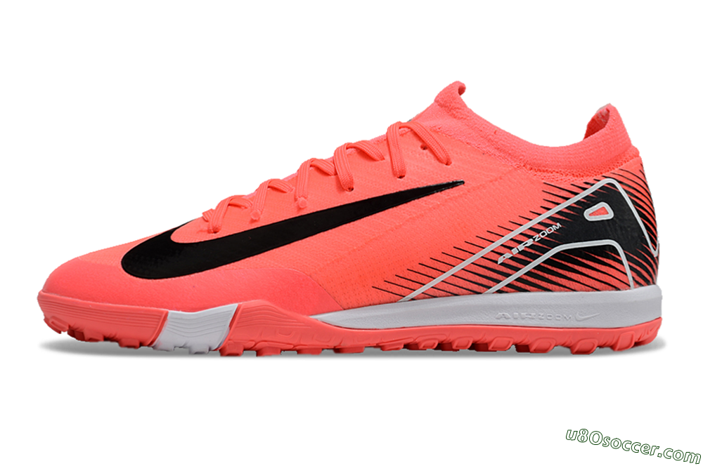 Nike Air Zoom Mercurial Vapor 16 Elite TF Artificial Turf Soccer Shoes - Red/Black/White 2