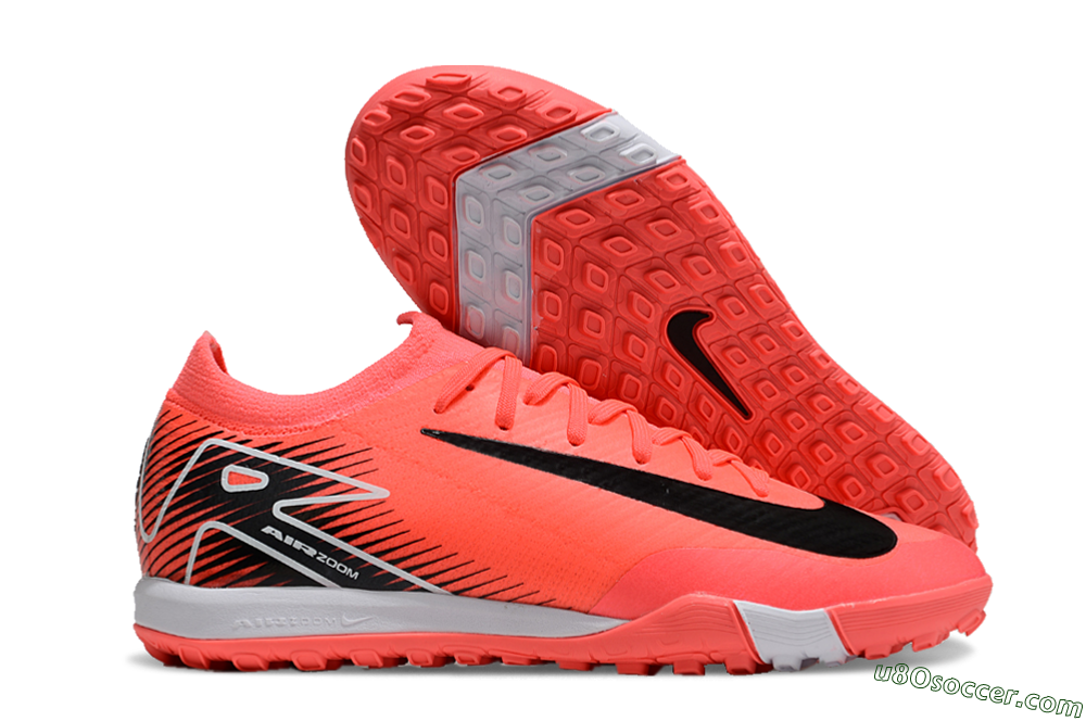 Nike Air Zoom Mercurial Vapor 16 Elite TF Artificial Turf Soccer Shoes - Red/Black/White 1