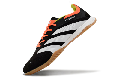 Adidas Predator 24 Elite IC Indoor & Futsal Soccer Shoes - Black/White/Red