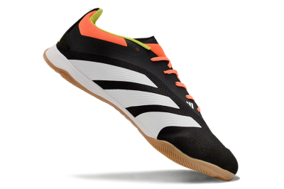 Adidas Predator 24 Elite IC Indoor & Futsal Soccer Shoes - Black/White/Red