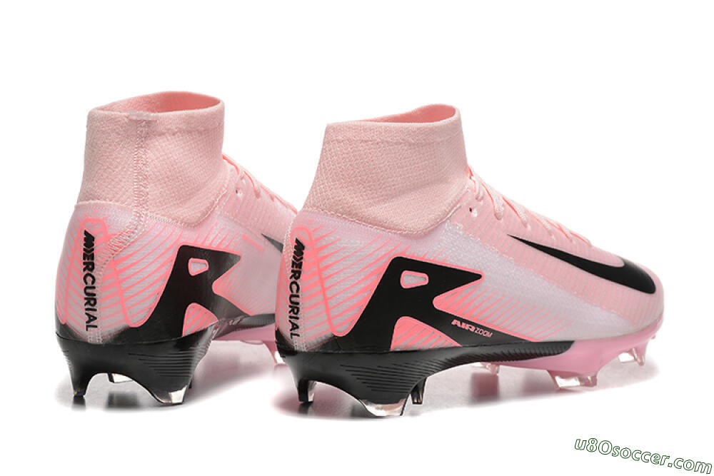 Nike Air Zoom Mercurial Superfly 10 Elite FG Firm Ground Soccer Cleats - Pink/Black 9