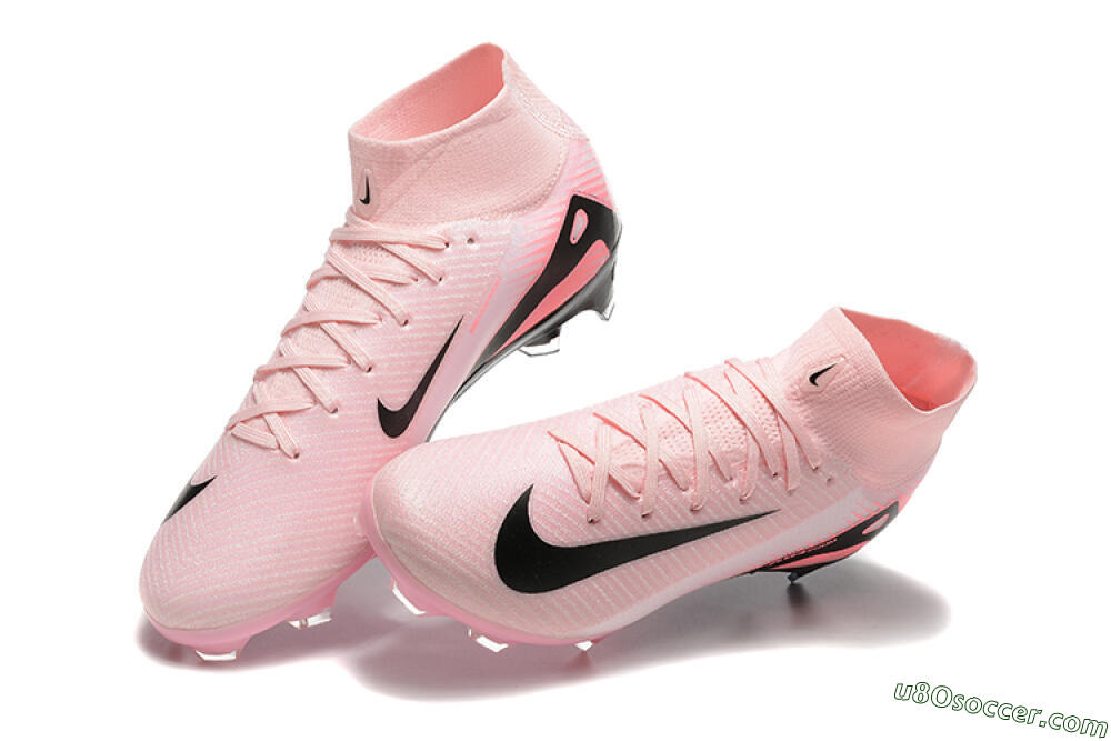 Nike Air Zoom Mercurial Superfly 10 Elite FG Firm Ground Soccer Cleats - Pink/Black 6