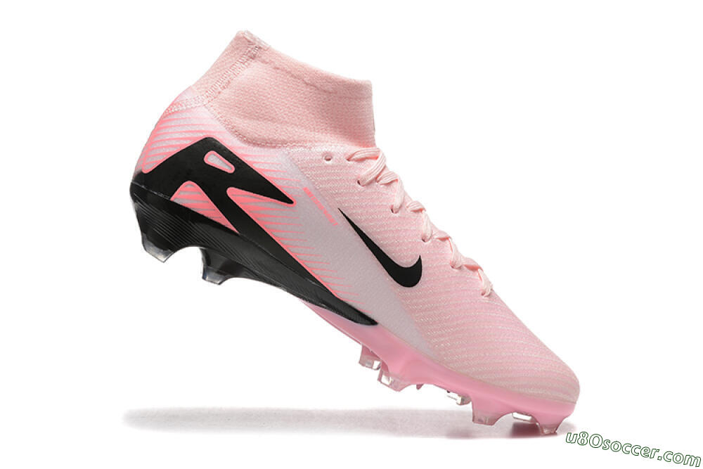 Nike Air Zoom Mercurial Superfly 10 Elite FG Firm Ground Soccer Cleats - Pink/Black 7