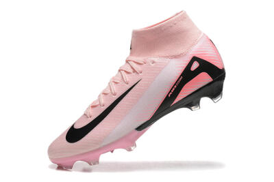 Nike Air Zoom Mercurial Superfly 10 Elite FG Firm Ground Soccer Cleats - Pink/Black