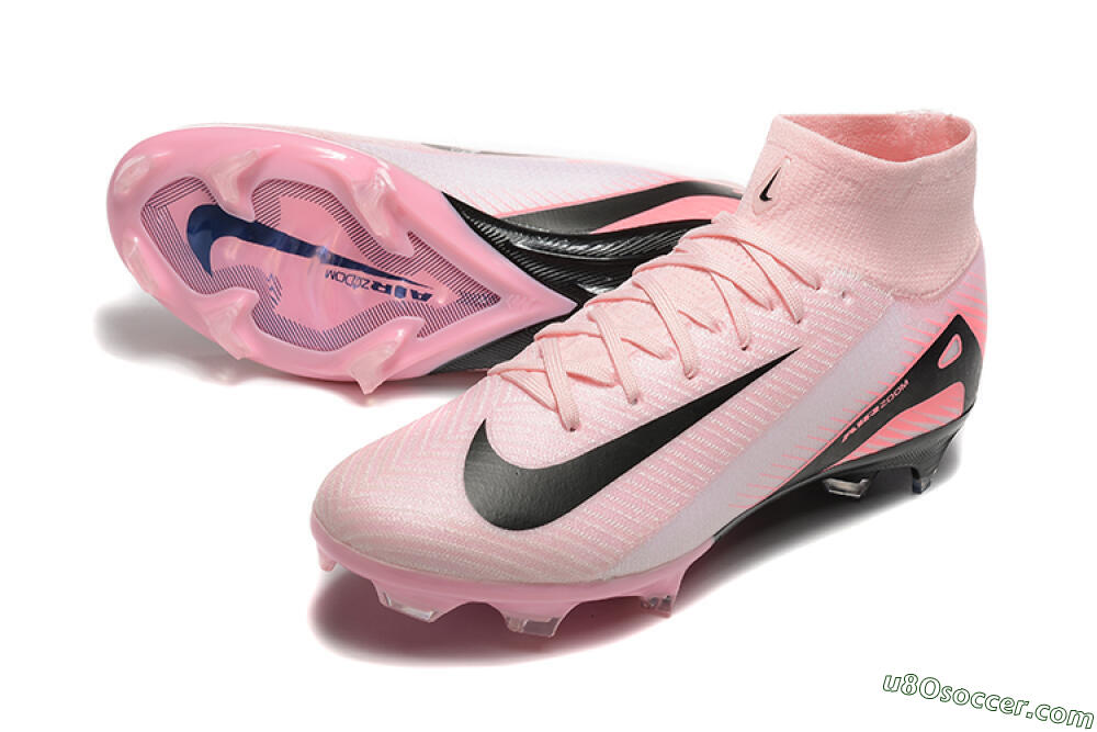 Nike Air Zoom Mercurial Superfly 10 Elite FG Firm Ground Soccer Cleats - Pink/Black 3