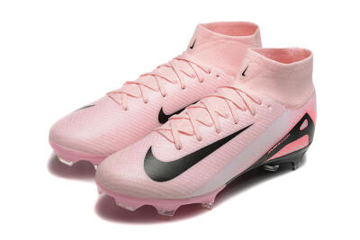 Nike Air Zoom Mercurial Superfly 10 Elite FG Firm Ground Soccer Cleats - Pink/Black