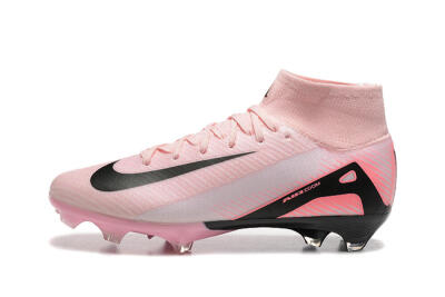 Nike Air Zoom Mercurial Superfly 10 Elite FG Firm Ground Soccer Cleats - Pink/Black