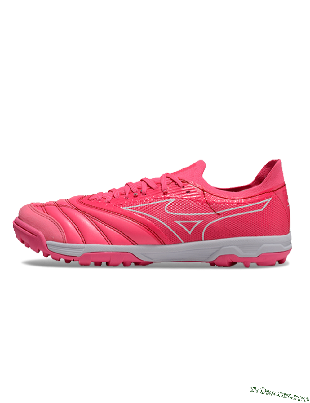 Mizuno Morelia Neo Sala TF Artificial Turf Soccer Shoes - Pink/White 2