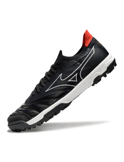 Mizuno Morelia Neo Sala TF Artificial Turf Soccer Shoes - Black/White/Red