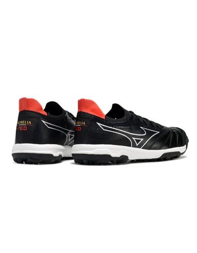 Mizuno Morelia Neo Sala TF Artificial Turf Soccer Shoes - Black/White/Red