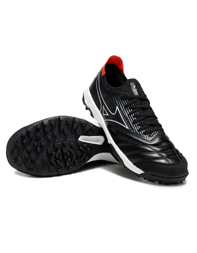 Mizuno Morelia Neo Sala TF Artificial Turf Soccer Shoes - Black/White/Red