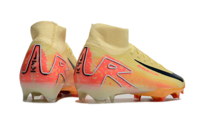 Nike Air Zoom Mercurial Superfly 10 Elite FG Firm Ground Soccer Cleats - Yellow/Red/Black