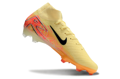 Nike Air Zoom Mercurial Superfly 10 Elite FG Firm Ground Soccer Cleats - Yellow/Red/Black
