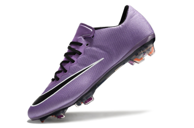 Nike Mercurial Vapor 10 FG Firm Ground Soccer Cleats - Purple/Black/White