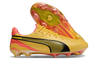 Puma Ultra Ultimate FG Firm Ground Soccer Cleats - Red/Black/Yellow