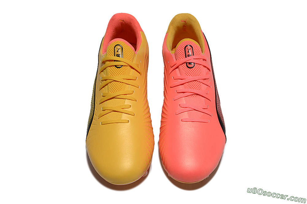 Puma Ultra Ultimate FG Firm Ground Soccer Cleats - Red/Black/Yellow 6