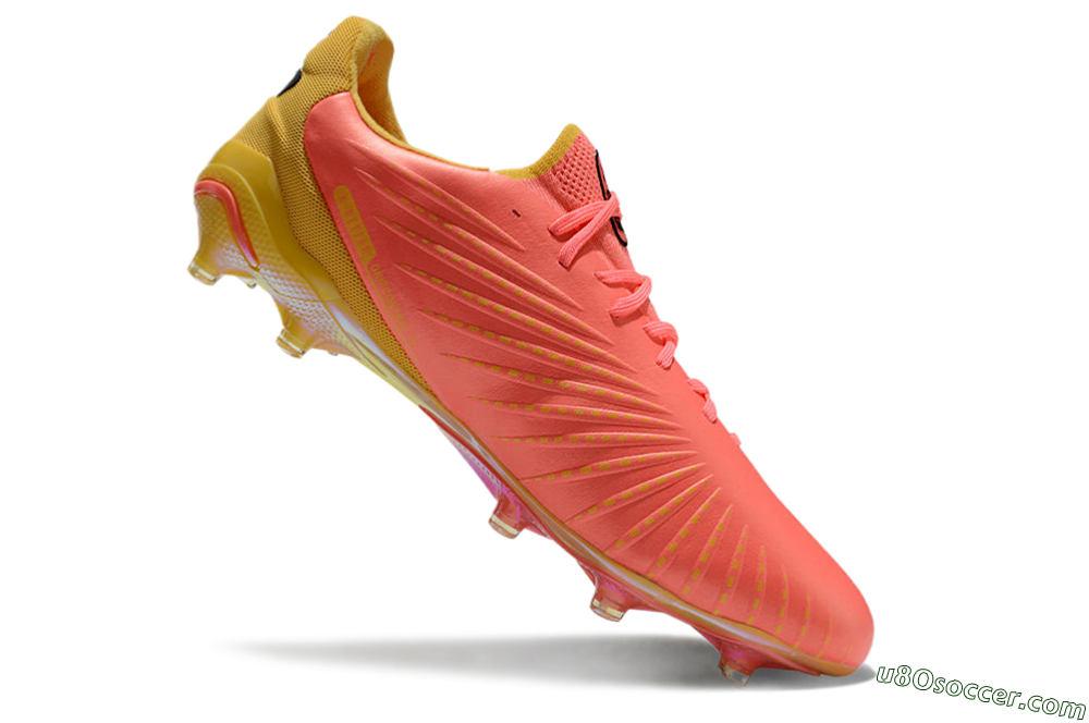 Puma Ultra Ultimate FG Firm Ground Soccer Cleats - Red/Black/Yellow 4