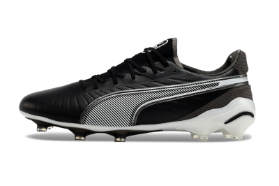 Puma Ultra Ultimate FG Firm Ground Soccer Cleats - Black/White/Grey