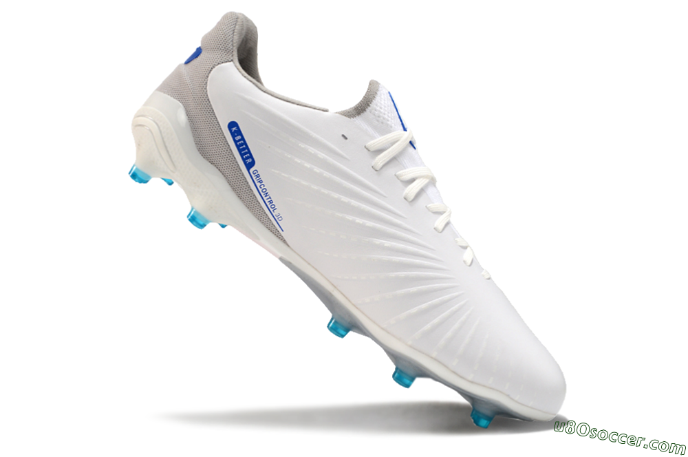 Puma Ultra Ultimate FG Firm Ground Soccer Cleats - White/Blue/Red 4