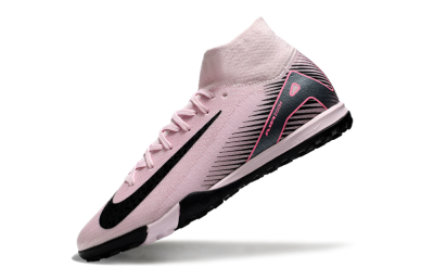Nike Air Zoom Mercurial Superfly 10 Elite TF Artificial Turf Soccer Shoes - Pink/Black