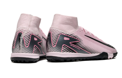 Nike Air Zoom Mercurial Superfly 10 Elite TF Artificial Turf Soccer Shoes - Pink/Black