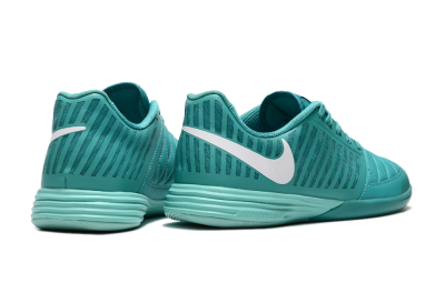 Nike Lunar Gato 2 IC Indoor & Futsal Soccer Shoes - Jade/White