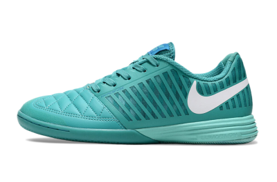 Nike Lunar Gato 2 IC Indoor & Futsal Soccer Shoes - Jade/White