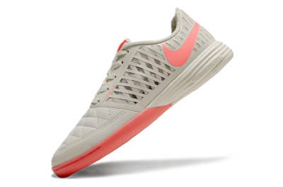 Nike Lunar Gato 2 IC Indoor & Futsal Soccer Shoes - Beige/Pink