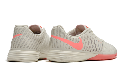 Nike Lunar Gato 2 IC Indoor & Futsal Soccer Shoes - Beige/Pink