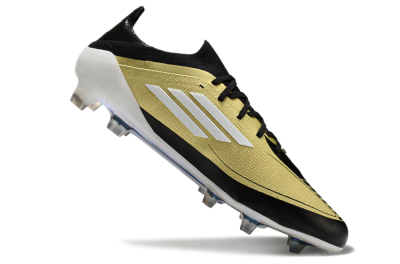 Adidas F50 Elite FG Firm Ground Soccer Cleats - Gold/Black/White