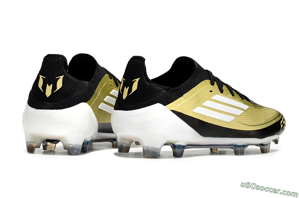 Adidas F50 Elite FG Firm Ground Soccer Cleats - Gold/Black/White