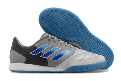Adidas Top Sala Competition IC Indoor & Futsal Soccer Shoes - Grey/Blue/White