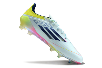 Adidas F50 Elite FG Firm Ground Soccer Cleats - Jade/Blue/Yellow