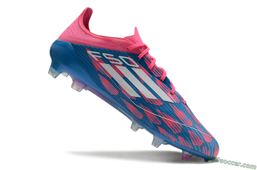 Adidas F50 Elite FG Firm Ground Soccer Cleats - Blue/Red/White 4