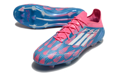 Adidas F50 Elite FG Firm Ground Soccer Cleats - Blue/Red/White
