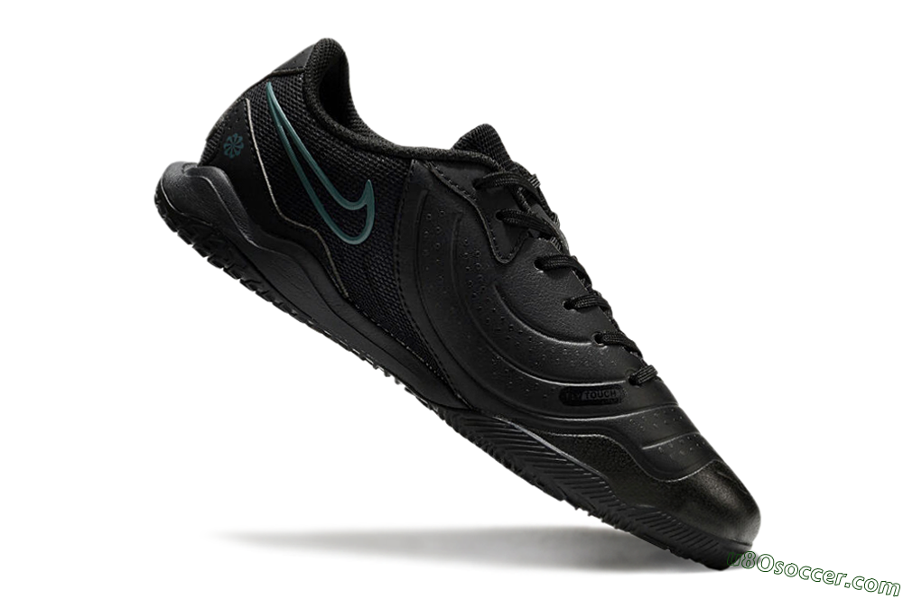 Nike Tiempo Legend 10 Academy IC Indoor & Futsal Soccer Shoes - Black/Jade 4