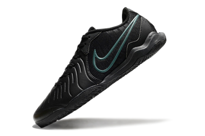 Nike Tiempo Legend 10 Academy IC Indoor & Futsal Soccer Shoes - Black/Jade