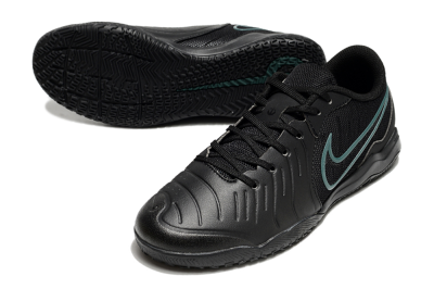 Nike Tiempo Legend 10 Academy IC Indoor & Futsal Soccer Shoes - Black/Jade