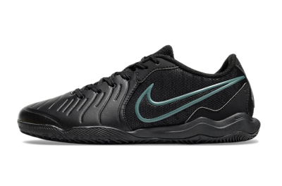 Nike Tiempo Legend 10 Academy IC Indoor & Futsal Soccer Shoes - Black/Jade