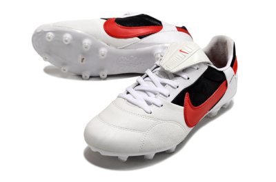 Nike The Premier 3 FG Firm Ground Soccer Cleats - Beige/Red/Black