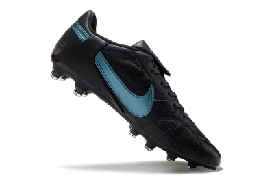 Nike The Premier 3 FG Firm Ground Soccer Cleats - Black/Silver/Blue