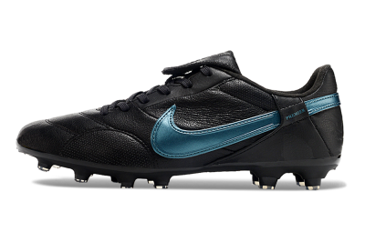 Nike The Premier 3 FG Firm Ground Soccer Cleats - Black/Silver/Blue