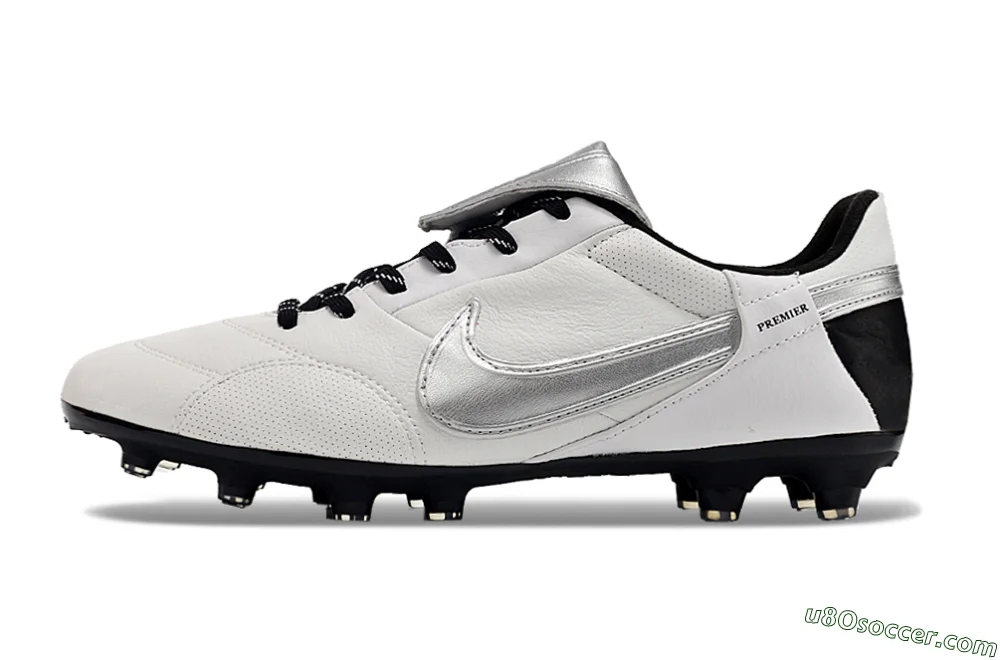Nike Premier 3 FG Firm Ground Soccer Cleats - Beige/Silver