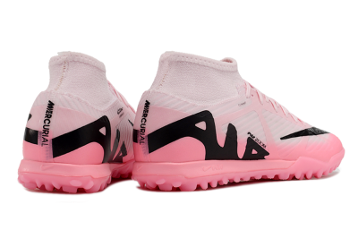 Nike Air Zoom Mercurial Superfly 9 Academy TF Artificial Turf Soccer Shoes - Pink/Black