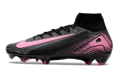 Nike Air Zoom Mercurial Superfly 10 Elite FG Firm Ground Soccer Cleats - Black/Pink